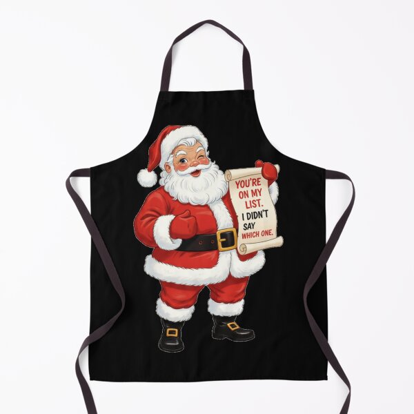 Item preview, Funny Christmas Santa You're On My List Sarcastic designed and sold by DeliaDesignsCo.