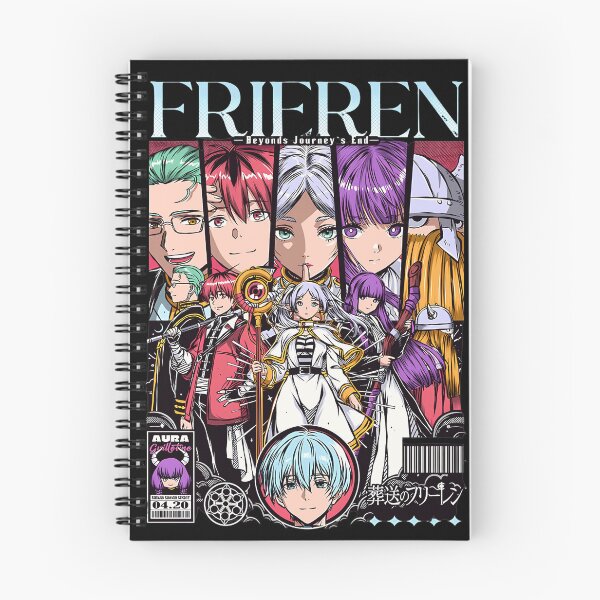 Item preview, Frieren team designed and sold by VividMorphk.