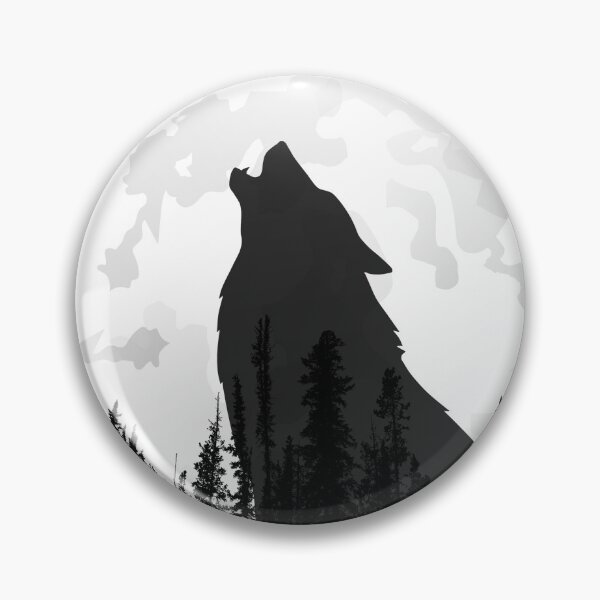 Item preview, Mystic Wolf Under the Moon | Celestial Wildlife Fantasy Design designed and sold by Thecitiesstore.
