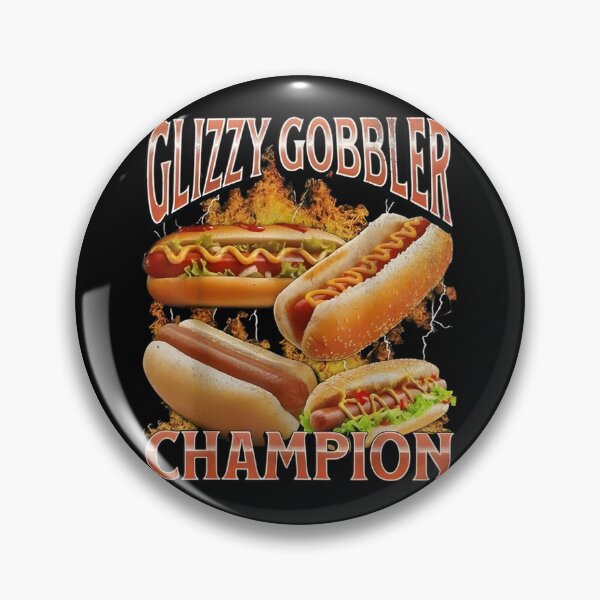 Item preview, Glizzy Gobbler Champion Funny Meme Hot Dog Tee designed and sold by Cutecharactel.
