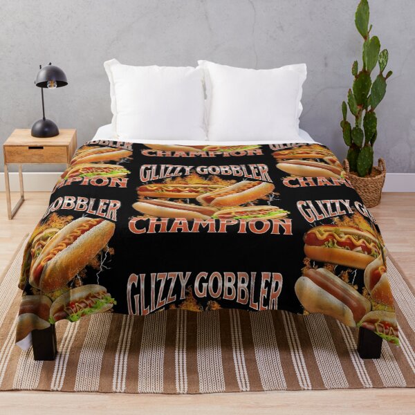 Item preview, Glizzy Gobbler Champion Funny Meme Hot Dog Tee designed and sold by Cutecharactel.