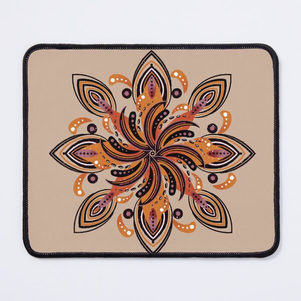 Item preview, Surfers mandala - Fall Colors designed and sold by Home Cyn Home.