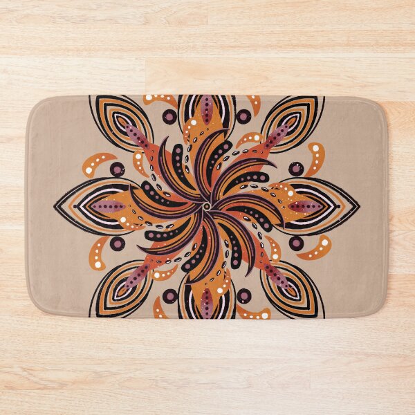 Item preview, Surfers mandala - Fall Colors designed and sold by Home Cyn Home.
