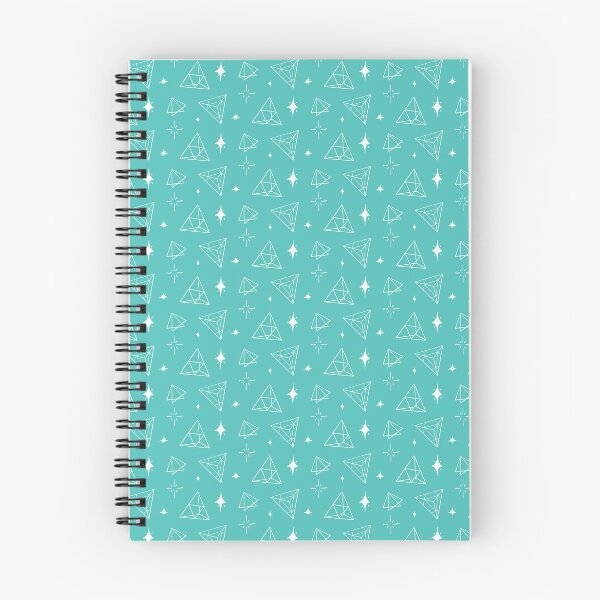 Item preview, Magic Triangles and Stars - Turquoise designed and sold by prynadd / Alena's Magic Patterns.