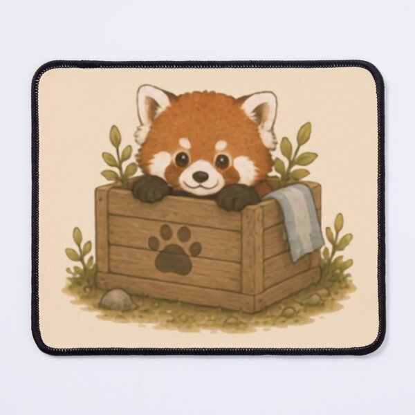 Item preview, Hide & Seek Red Panda designed and sold by MellowMunchkins.