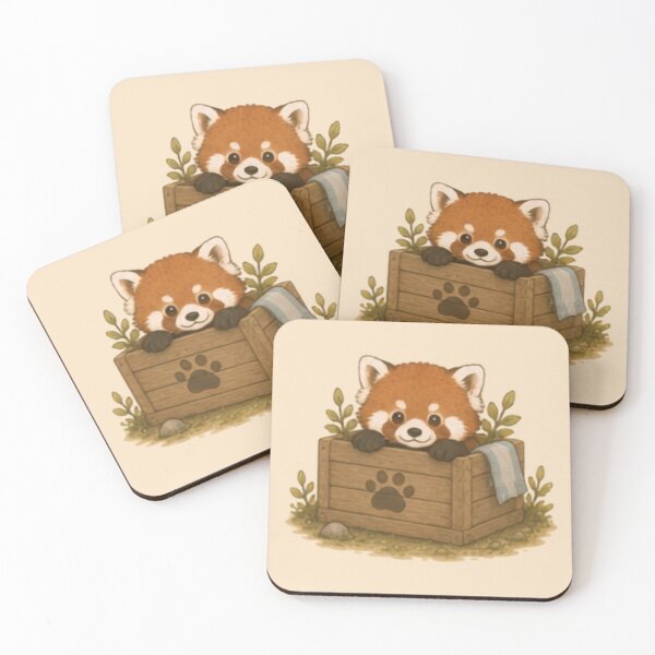 Item preview, Hide & Seek Red Panda designed and sold by MellowMunchkins.