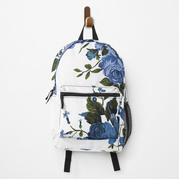 Item preview, Vintage Midnight Blue Roses - Classic Chinoiserie Floral Bouquet designed and sold by Midnight Nebula.