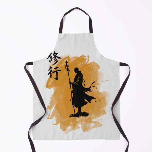 Item preview, Monk Shugyō | Japanese Sumi-e Silhouette designed and sold by AnmForge.