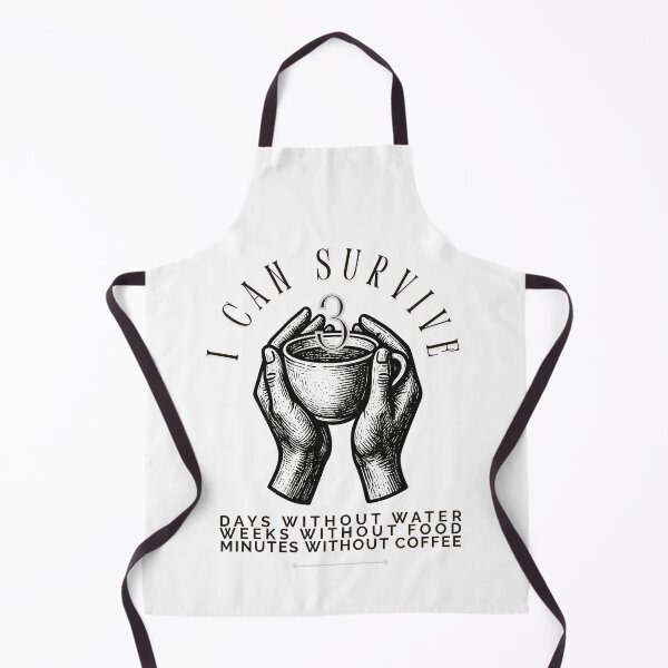 Item preview, I Can Survive 3 Minutes Without Coffee – Coffee Lover Quote designed and sold by DontYouBabe.