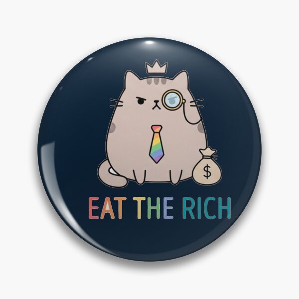Item preview,  political humour at the rich  cupcake art designed and sold by  Mudikeys.