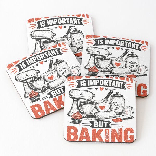 Item preview, Education Is Important But Baking Is Importanter Baker Pastry Chef Foodie designed and sold by SkeletonsDanger.