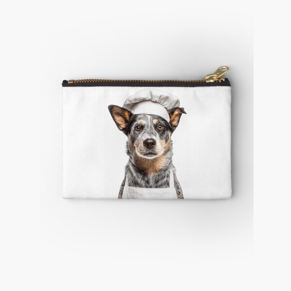Item preview, Funny Australian Cattle Dog Chef Realistic Animal Cooking Humor Art designed and sold by LazyOwlStore.