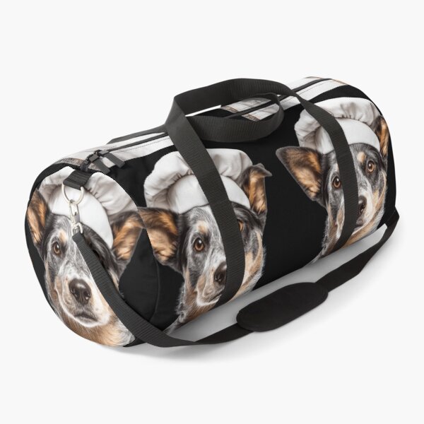 Item preview, Funny Australian Cattle Dog Chef Realistic Animal Cooking Humor Art designed and sold by LazyOwlStore.