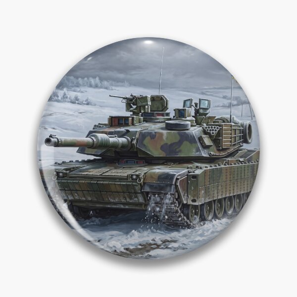Item preview, M1 Abrams in the Ukrainian Steppe, Main Battle Tank Military Art II designed and sold by Yaremchuk.