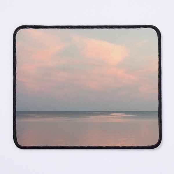 Item preview, Glossy Ocean Sunset with Pink Clouds designed and sold by Georgia Mizuleva.