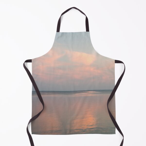 Item preview, Glossy Ocean Sunset with Pink Clouds designed and sold by Georgia Mizuleva.