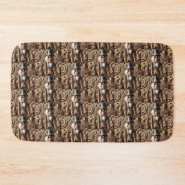 Item preview, Industrial Steampunk Skeleton and Gears designed and sold by LivingRoomZoo.