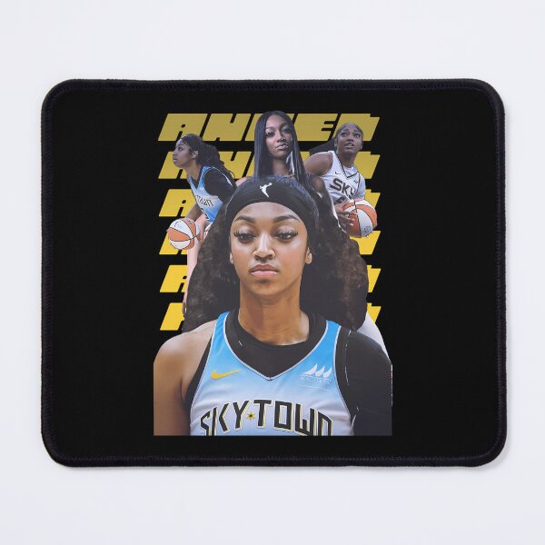 Item preview, Collage of Female Basketball Player in Blue and White Uniform designed and sold by Indiescha.