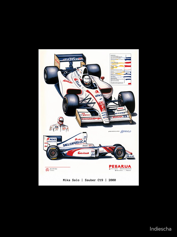 Thumbnail 4 of 4, iPhone Case, Formula Racing Car Poster designed and sold by Indiescha.