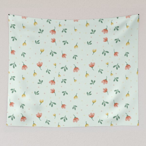 Item preview, Heart flower pattern designed and sold by thethreecircles.