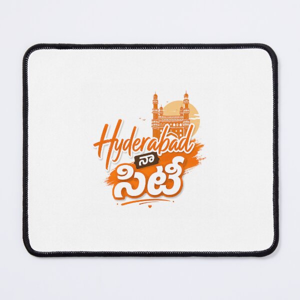 Item preview, Hyderabad Naa City Telugu Pride Charminar Sticker designed and sold by Chinnibujji.