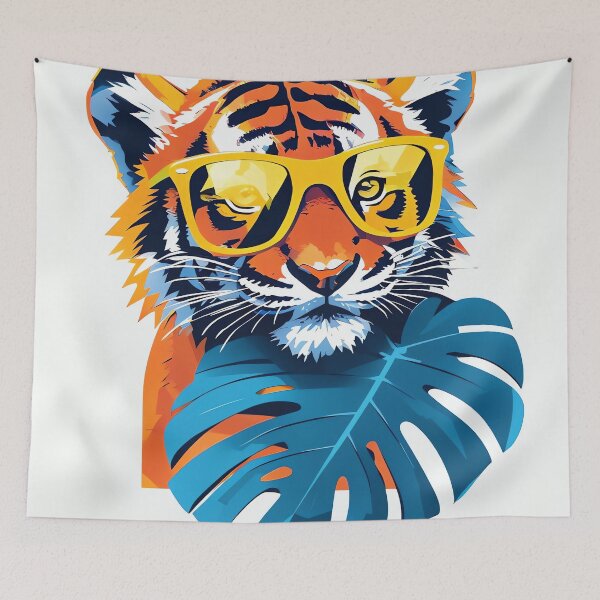 Item preview, Cool Cat Tropical designed and sold by ONYX Pixee.