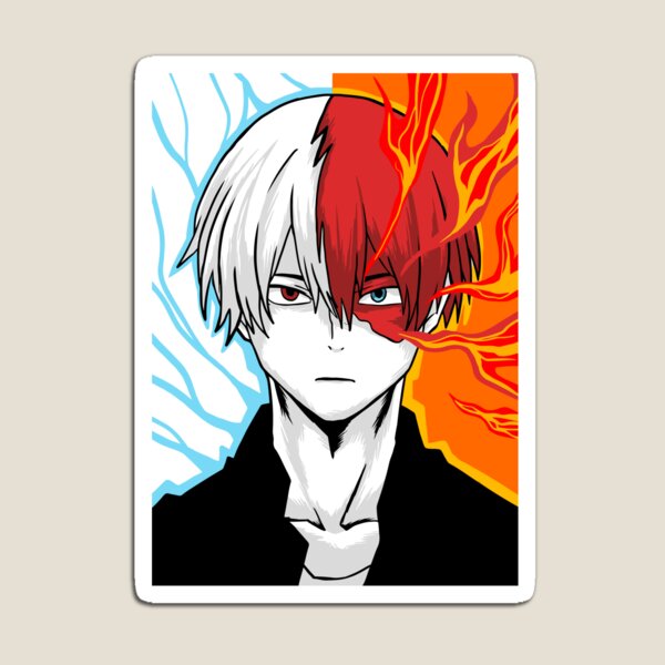 Item preview, Half Cold Half Hot Shoto Todoroki  designed and sold by MKDSN.