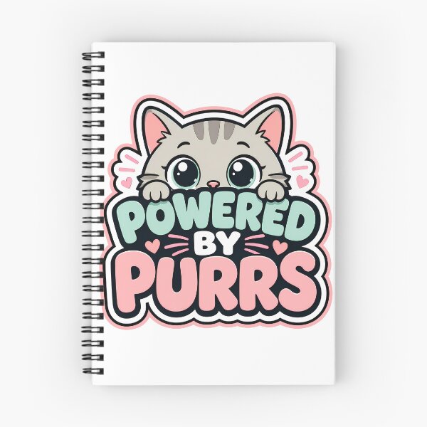 Item preview, Powered by Purrs designed and sold by Azagthoth.