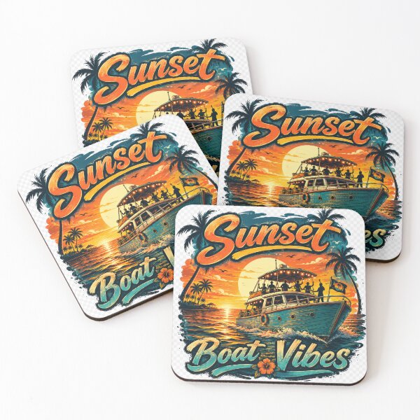 Item preview, Sunset Boat Party Vibes designed and sold by S06PMarketing.
