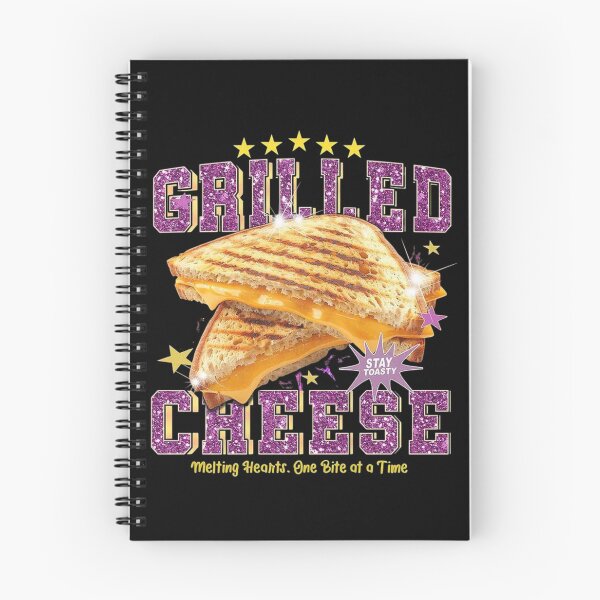 Item preview, Grilled Cheese Stay Toasty Cute Y2K Glitter Style designed and sold by Cutecharactel.