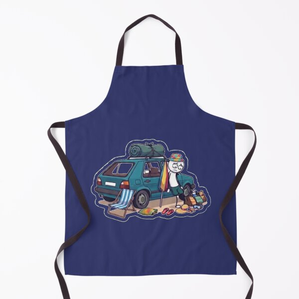 Item preview, Oops Murphy - Summer Beach Fail - Packing Nightmare - Funny Character Graphic designed and sold by oopsmurphy.