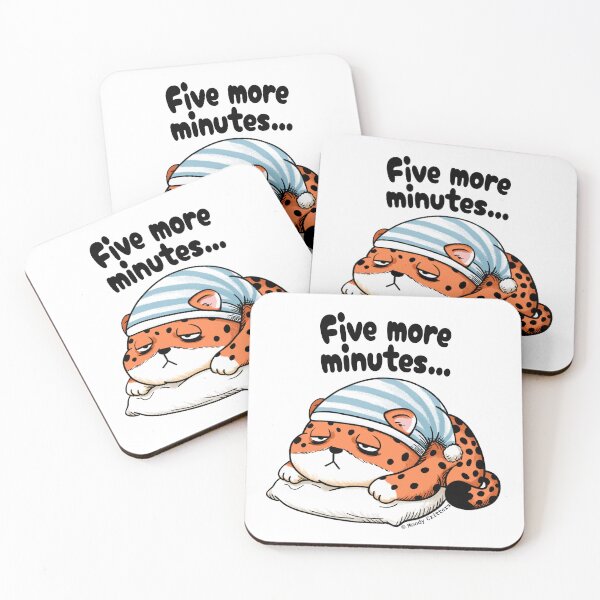 Item preview, Sleepy Leopard Begging for Five More Minutes designed and sold by Moody Critters.