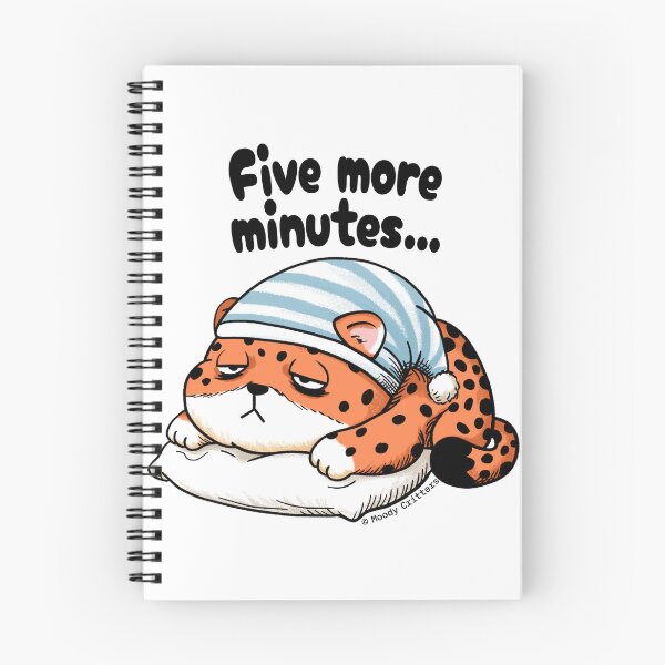 Item preview, Sleepy Leopard Begging for Five More Minutes designed and sold by Moody Critters.