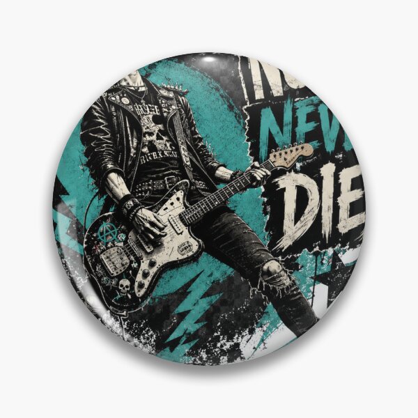 Item preview, Noise Never Dies Punk Guitarist designed and sold by S06PMarketing.