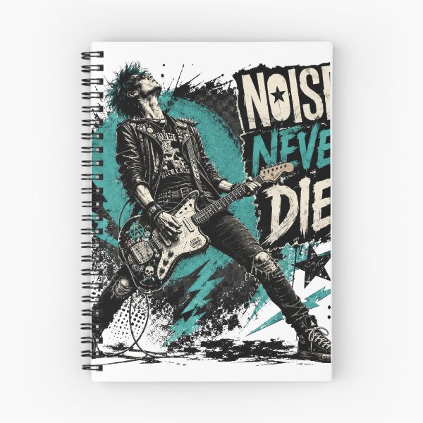 Item preview, Noise Never Dies Punk Guitarist designed and sold by S06PMarketing.
