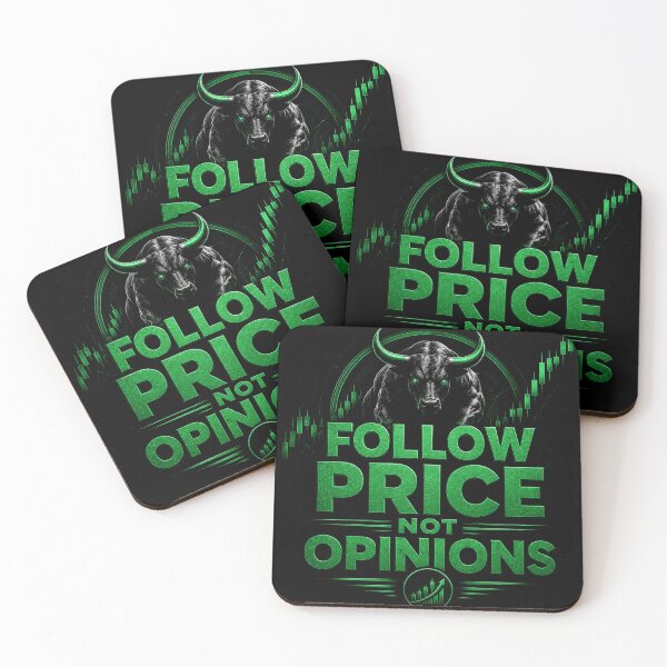 Item preview, Follow Price Not Opinions Trading Mindset designed and sold by PipForgeStudio .
