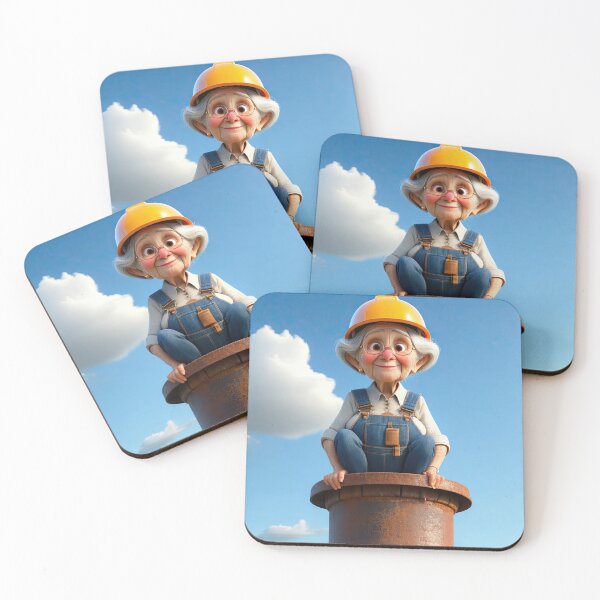 Item preview, Old Fart as a steeple jack designed and sold by Colin Bentham.