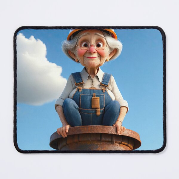 Item preview, Old Fart as a steeple jack designed and sold by Colin Bentham.
