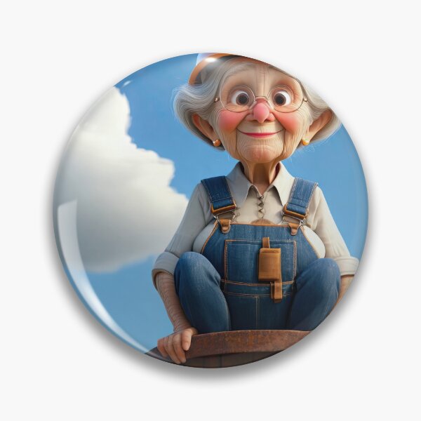 Item preview, Old Fart as a steeple jack designed and sold by Colin Bentham.