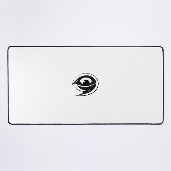 Artikelvorschau, Mystic Eye Symbol Logo – Minimalist Black and White Abstract Design entworfen und verkauft von Artisan Finds Online.