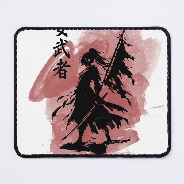 Item preview, Japanese Warrior Onna-Bugeisha | Japanese Ink Silhouette designed and sold by AnmForge.