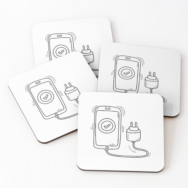 Item preview, A phone displaying a checkmark while charging designed and sold by rasagamastore.