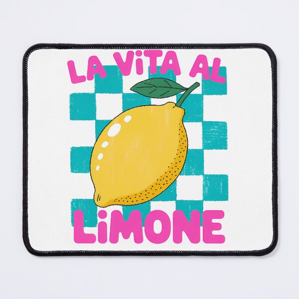 Item preview, La Vita Al Limone Retro Lemon Design designed and sold by Ginetta0815.