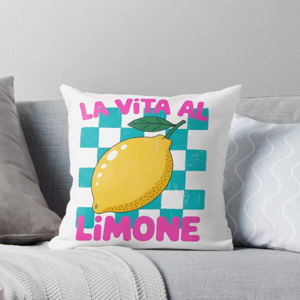 Item preview, La Vita Al Limone Retro Lemon Design designed and sold by Ginetta0815.