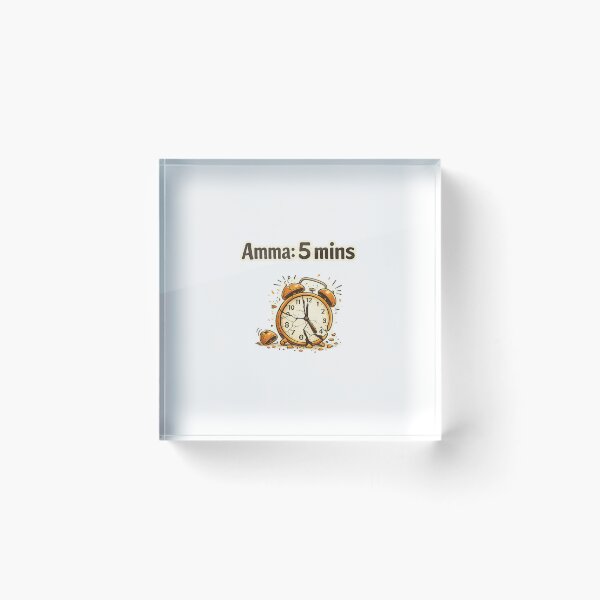Item preview, Amma 5 Minutes Funny Indian Mom` designed and sold by Chinnibujji.