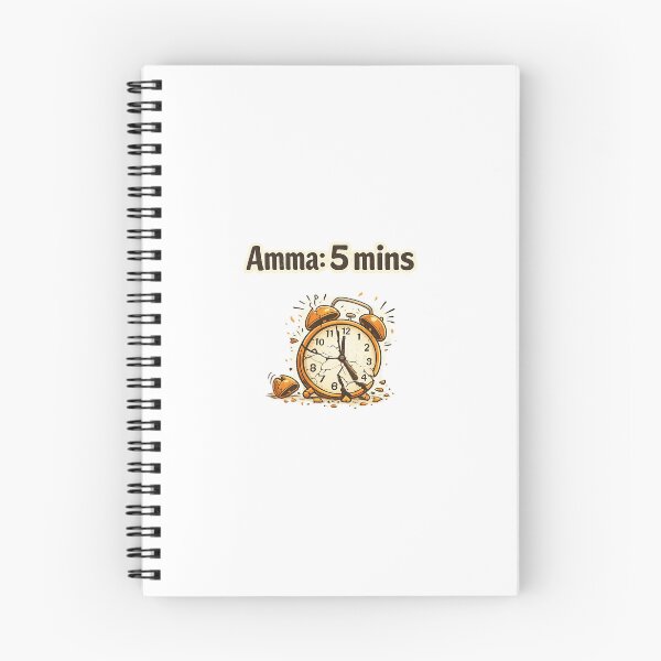 Item preview, Amma 5 Minutes Funny Indian Mom` designed and sold by Chinnibujji.