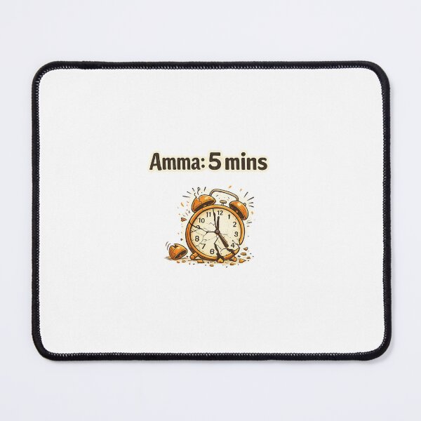 Item preview, Amma 5 Minutes Funny Indian Mom` designed and sold by Chinnibujji.