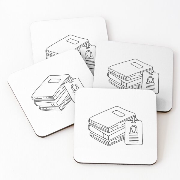 Item preview, Several textbooks stacked next to a university ID card designed and sold by rasagamastore.