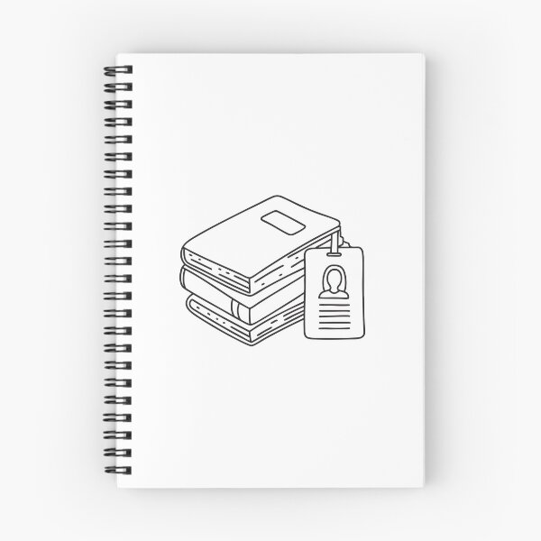 Item preview, Several textbooks stacked next to a university ID card designed and sold by rasagamastore.