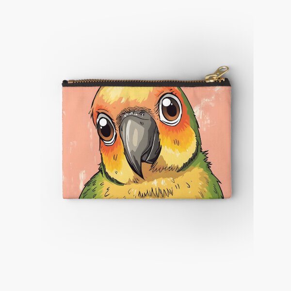Item preview, Cute Lovebird Sticker | Kawaii Lovebird Illustration | Colorful Parrot Bird Art designed and sold by dreamz-world.